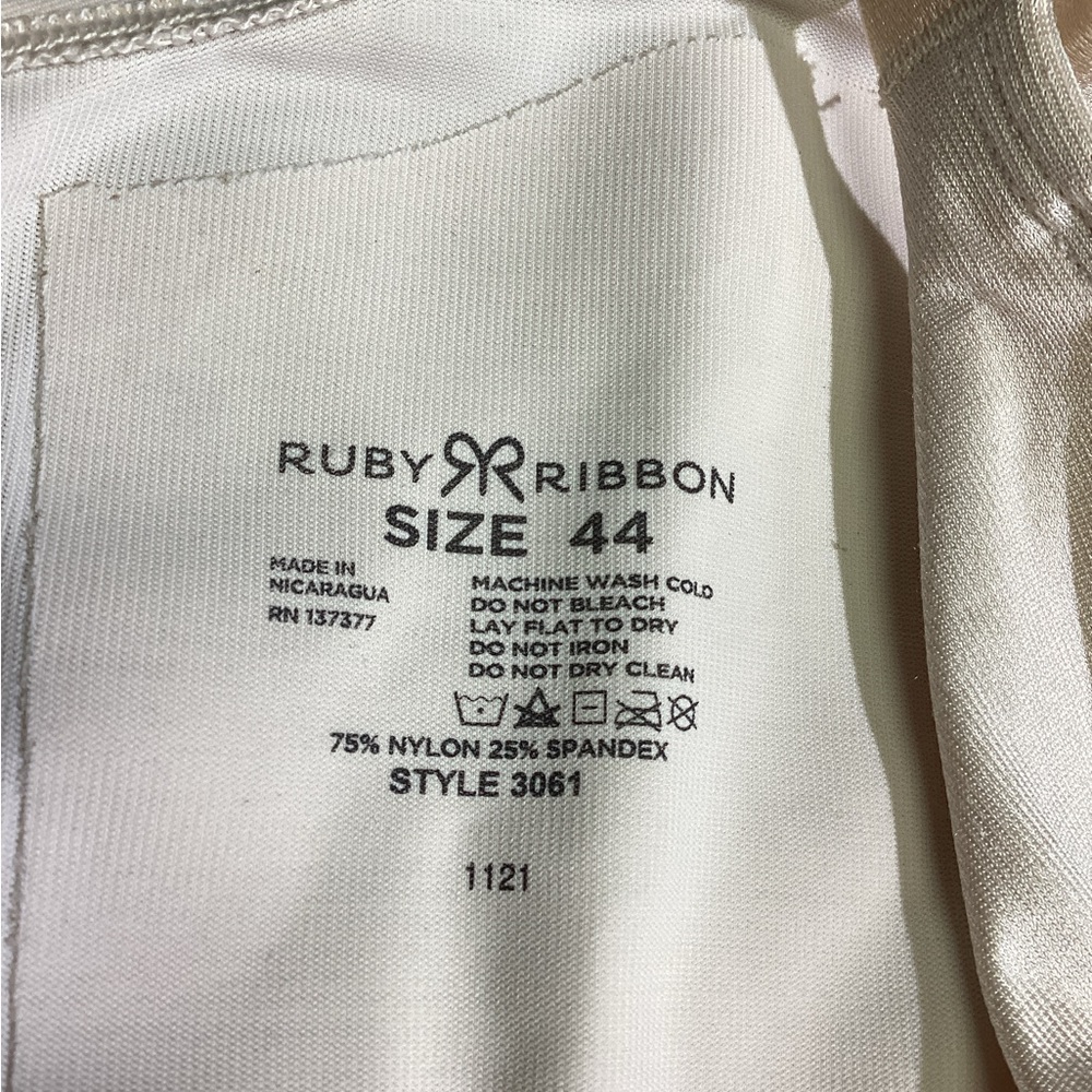 Ruby Ribbon Cream Intimate Camisole - Picture 11 of 12